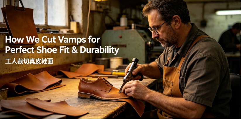 How We Cut Vamps for Perfect Shoe Fit & Durability